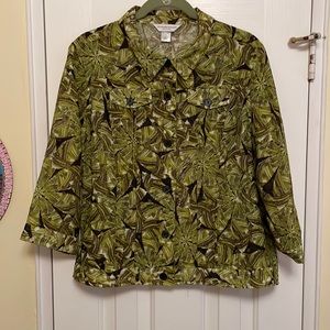 Perfect Jean Style Jacket! Size Petite L